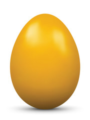Osterei, Ostern, Ei, Hühnerei, gefärbt, Vektor, Orange, Easter