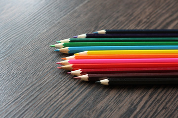 Fototapeta premium colored pencils