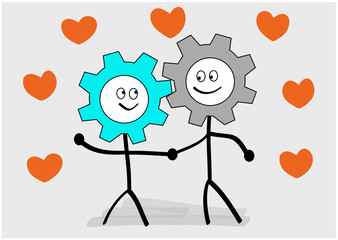 Perfekte Partnerschaft