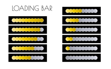 gold loading bars