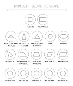 icons with geometric shapes
