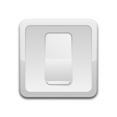 Vector light switch icon