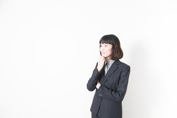 白バックOLポートレート