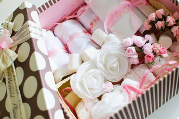 Gift compositions in the box