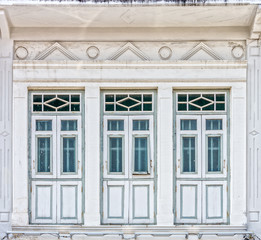 Sino-Portuguese Architecture of many the buildings in Phuket