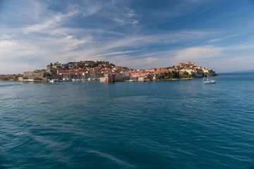 Fototapeta na wymiar View of Elba island, Tuscany Italy