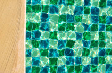 Swimming pool water background texture
