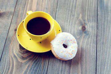 coffee and donuts for breakfast