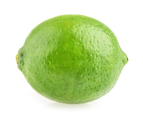 Lime isolated