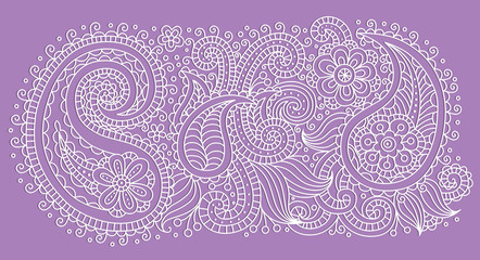 Pattern violet