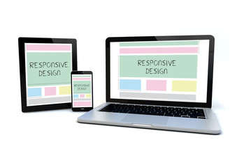 responsive design concept
