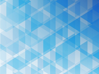 geometric abstract  background triangle  of blue