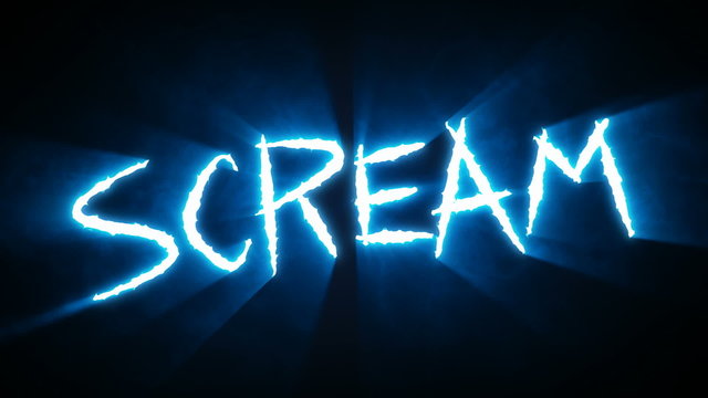 Claw Slashes Scream Blue
