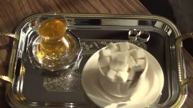 Breakfast before the wedding