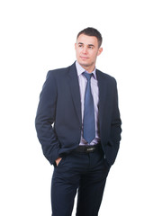 Confident businessman