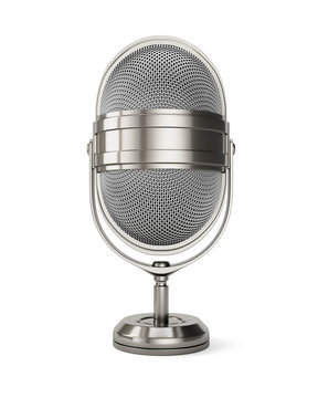 Classic style microphone