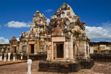 Naklejka premium ancient Sadok Kok Thom,Thailand