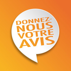 Donnez-nous votre avis