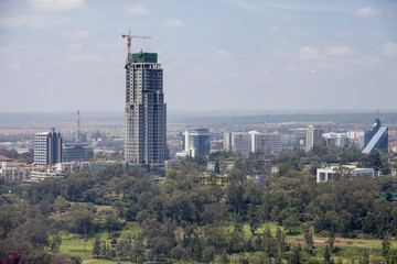 new construction skyscraper in Nairobi