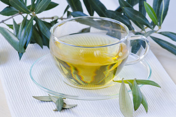 Olive leaf herbal tea. Dietary Supplements.