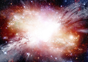 galaxy in a free space