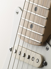 White single coil giutar
