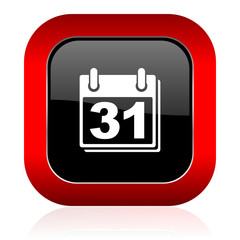 calendar icon organizer sign agenda symbol