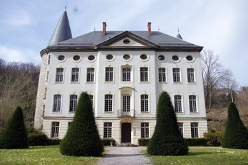 Fototapeta na wymiar Château de bressieux-savoie