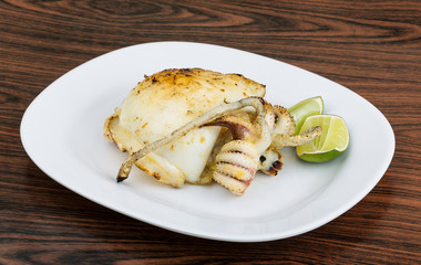 Grilled cuttlefish