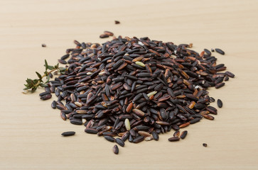 Dry wild rice mix