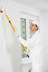 house painter at work