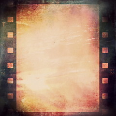 Obraz premium grunge film strip background