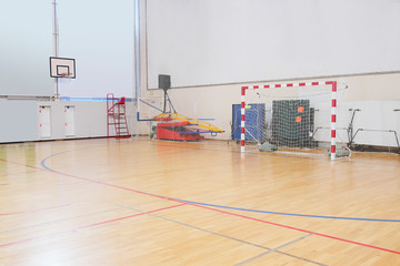 Fototapeta na wymiar Stadium hall handball