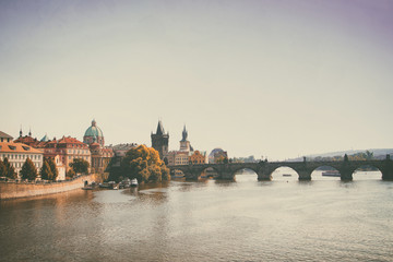 Charles Bridge sunny day