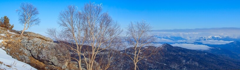 Панорама нагорья Лаго-Наки