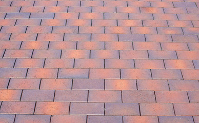 colored paving slabs