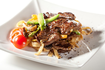 Noodles with Beef