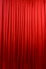Red Curtain close-up