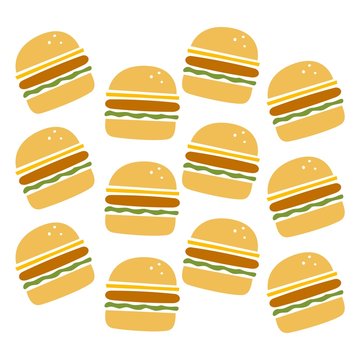 burger pattern