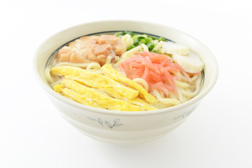 沖縄伝統の豚足テビチそば