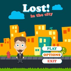 game asset funny guy cartoon