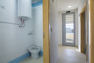 Naklejka na ściany i meble Modern toilet.
