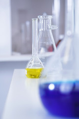 test tubes and pipette