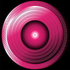 Abstract circle purple background with halftone template