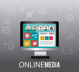 Technology design, vector illustration.