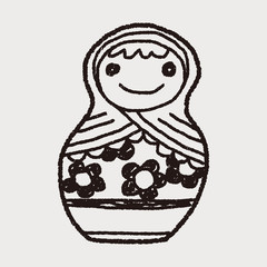 Doodle Russian Dolls