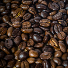 roasted coffee beans, can be used as a background.
