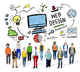 Content Creativity Digital Graphic Layout Webdesign Concept