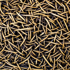 Old woven wood pattern