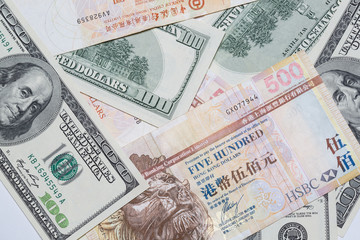 Fototapeta na wymiar Foreign currency